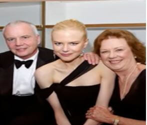 Janelle Kidman With Antony Kidman And Daughter Nicole Kidman